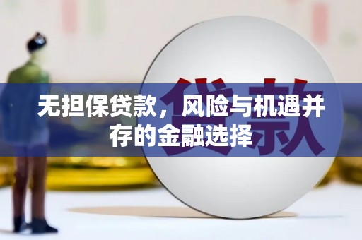达孜无担保贷款，风险与机遇并存的金融选择