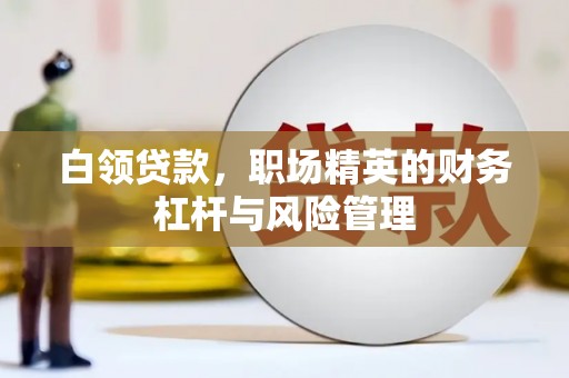 达孜白领贷款，职场精英的财务杠杆与风险管理