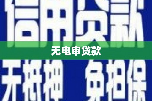 达孜无电审贷款