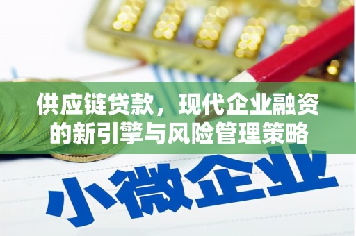 达孜供应链贷款，现代企业融资的新引擎与风险管理策略