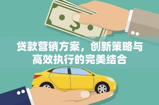 达孜贷款营销方案，创新策略与高效执行的完美结合