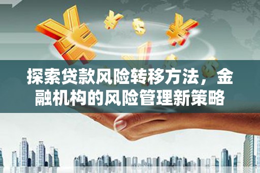达孜探索贷款风险转移方法，金融机构的风险管理新策略