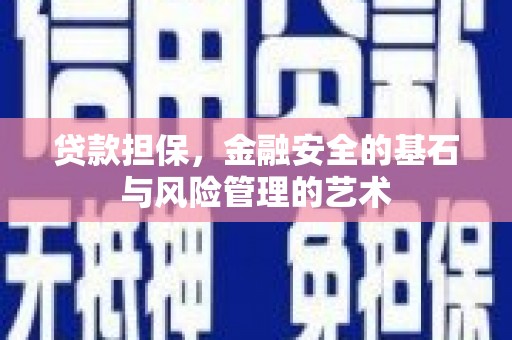 达孜贷款担保，金融安全的基石与风险管理的艺术