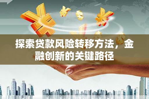 达孜探索贷款风险转移方法，金融创新的关键路径