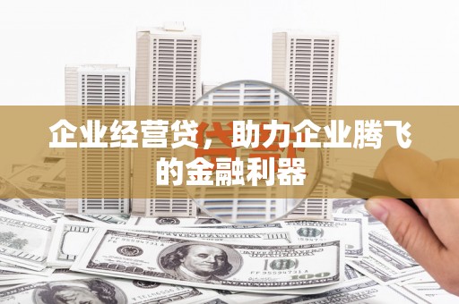 达孜企业经营贷，助力企业腾飞的金融利器