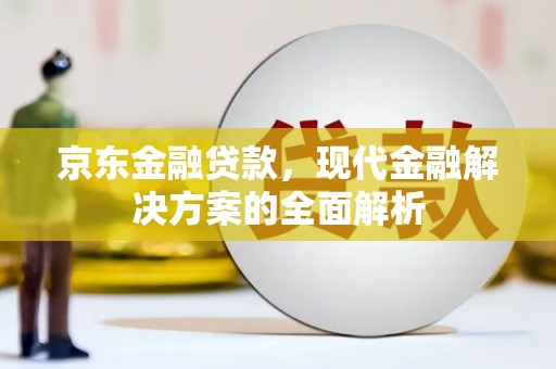 达孜京东金融贷款，现代金融解决方案的全面解析