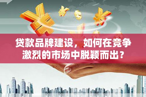 达孜贷款品牌建设，如何在竞争激烈的市场中脱颖而出？