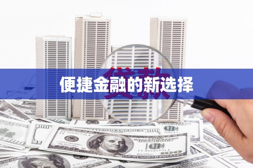 达孜便捷金融的新选择