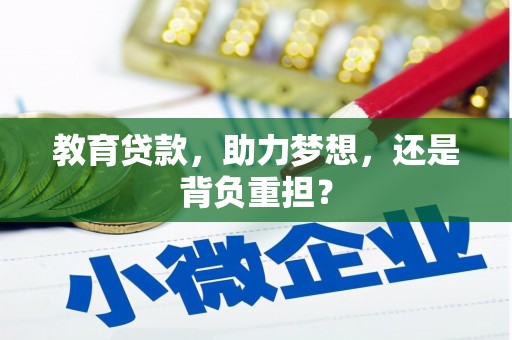 达孜教育贷款，助力梦想，还是背负重担？