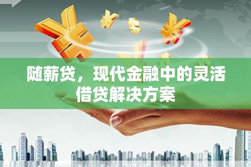 达孜随薪贷，现代金融中的灵活借贷解决方案
