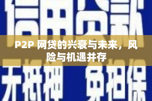 达孜P2P 网贷的兴衰与未来，风险与机遇并存