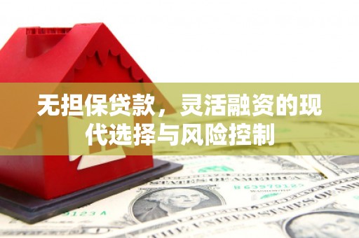 达孜无担保贷款，灵活融资的现代选择与风险控制