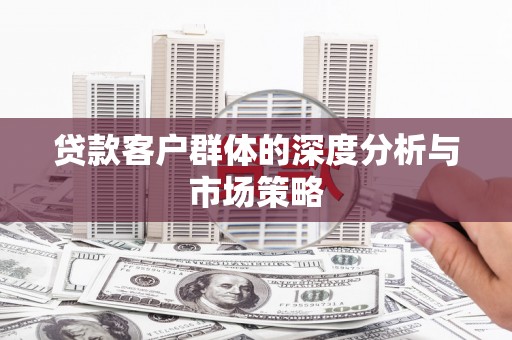达孜贷款客户群体的深度分析与市场策略