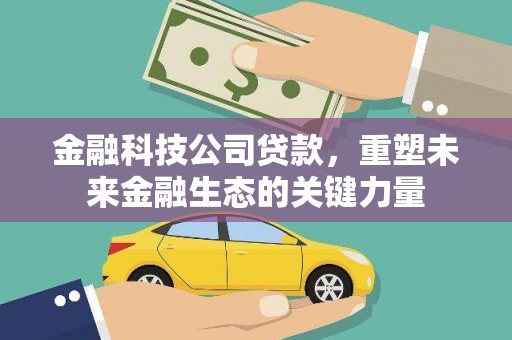 达孜金融科技公司贷款，重塑未来金融生态的关键力量