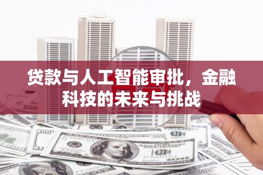 达孜贷款与人工智能审批，金融科技的未来与挑战