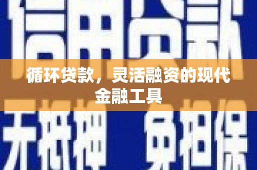 达孜循环贷款，灵活融资的现代金融工具