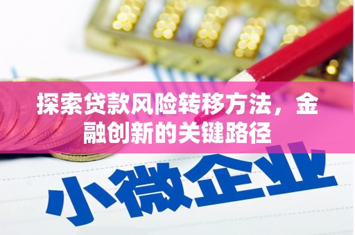 达孜探索贷款风险转移方法，金融创新的关键路径