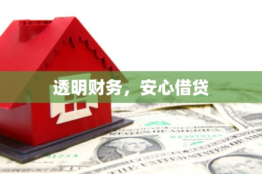 达孜透明财务，安心借贷
