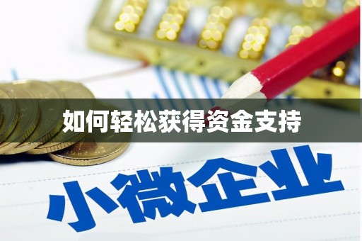 达孜如何轻松获得资金支持