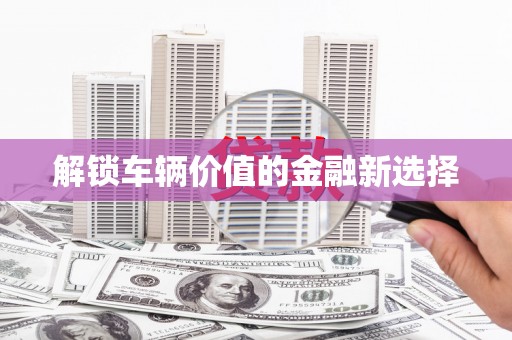 达孜解锁车辆价值的金融新选择