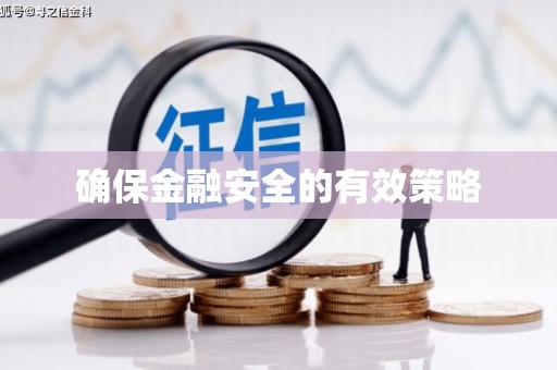 达孜确保金融安全的有效策略